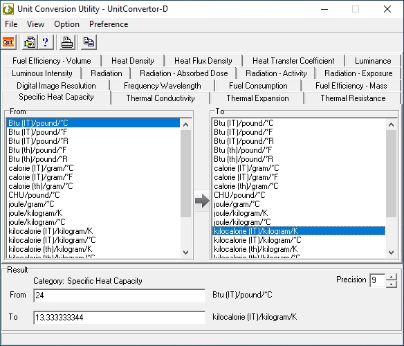 Unit Conversion Utility-UnitConvertor-D 2.7.38